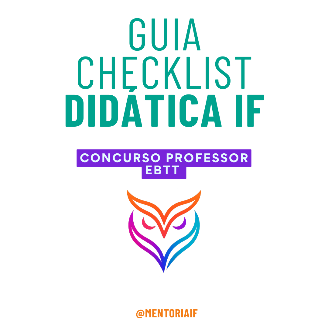 MVP - CHECKLIST DIDÁTICA IF (1)
